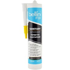 Герметик акриловий Bellini FIX Санітарний білий 280 г