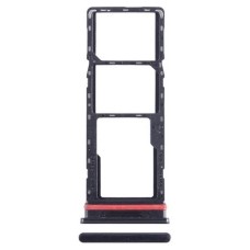 Слот SIM-карти (лоток) Infinix Smart 6, з роз'ємом карти пам'яті, Чорний