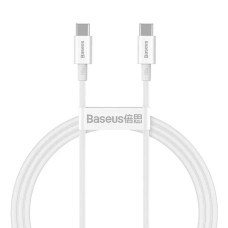 USB кабель Baseus P10355702221-00 Pudding, Type-C, 1.2 м., Белый