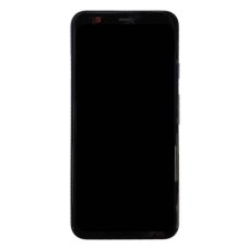 Дисплей Google Pixel 4, (Original), з сенсором, з рамкою, Чорний