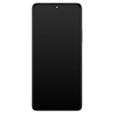 Дисплей Xiaomi Poco F4, з сенсором, з рамкою, OLED, Срібний