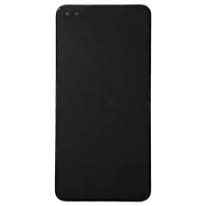 Дисплей OPPO A93, Reno 4 5G, Reno 4 Lite, з сенсором, з рамкою, IPS, Чорний