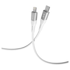 USB кабель Ridea RC-US42 UltraStrong Apple iPhone SE 2022, iPhone 14 Pro Max, iPhone 14 Plus, iPhone 14 Pro, iPhone 14, iPhone 13 Pro, iPhone 13 Mini, iPhone 13, iPhone 13 Pro Max, iPhone 12 Mini, iPhone 12 Pro Max, Lightning, 1.2 м., Білий