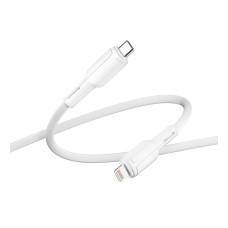 USB кабель Ridea RC-CO10 CommonPro Apple iPhone SE 2022, iPhone 14 Pro Max, iPhone 14 Plus, iPhone 14 Pro, iPhone 14, iPhone 13 Pro, iPhone 13 Mini, iPhone 13, iPhone 13 Pro Max, iPhone 12 Mini, iPhone 12 Pro Max, Lightning, 1.0 м., Білий