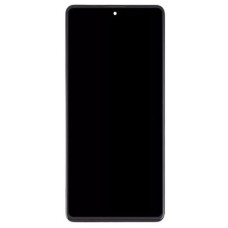 Дисплей Xiaomi Redmi Note 12 Pro Plus 5G, (High quality), з сенсором, з рамкою, Чорний