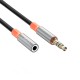Кабель AUX XO NB-R269A, 1.0 м., 3.5 мм., Черный