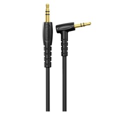 Кабель AUX XO NB-R272, 3,5 мм., 1.0 м., Чорний