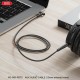 Кабель AUX XO NB-R272, 1.0 м., 3.5 мм., Черный