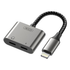 Переходник XO NB-R258A Apple iPhone SE 2022, iPhone 14 Pro Max, iPhone 14 Plus, iPhone 14 Pro, iPhone 14, iPhone 13 Pro, iPhone 13 Mini, iPhone 13, iPhone 13 Pro Max, iPhone 12 Mini, iPhone 12 Pro Max, iPhone 12 Pro, iPhone 12, Lightning, Серый