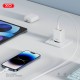 Мережевий зарядний пристрій XO L130 GaN, Білий