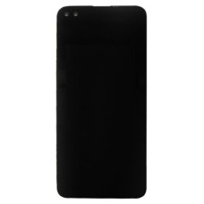 Дисплей OPPO Reno 4Z 5G, (PRC), з сенсором, з рамкою, Чорний