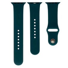 Ремінець Apple Watch 42, Watch 44, Silicone WatchBand, Blue Cobalt, Синій