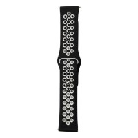 Ремінець універсальний, BeCover Nike, Black-White, Чорний