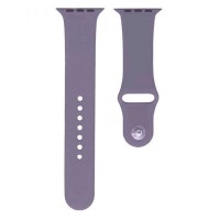 Ремінець універсальний, Silicone, Lavander Grey, Лавандовий