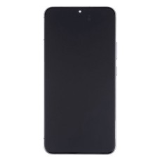 Дисплей Samsung S906 Galaxy S22 Plus, (PRC), з рамкою, з сенсором, Срібний