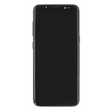 Дисплей Samsung G950 Galaxy S8, з сенсором, з рамкою, IPS, Чорний