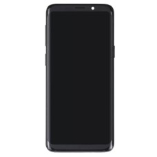 Дисплей Samsung G960F Galaxy S9, з сенсором, з рамкою, IPS, Чорний