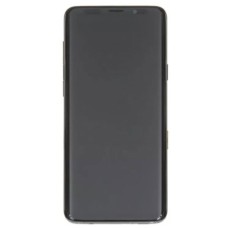Дисплей Samsung G965F Galaxy S9 Plus, з сенсором, з рамкою, IPS, Чорний