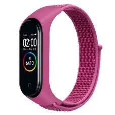 Ремінець Xiaomi Mi Band 3, Mi Band 4, Nylon, Фіолетовий