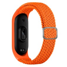 Ремінець Xiaomi Mi Band 3, Mi Band 4, BeCover Elastic Nylon, Papaya, Помаранчевий