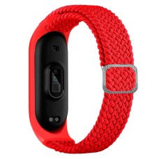 Ремінець Xiaomi Mi Band 3, Mi Band 4, BeCover Elastic Nylon, Червоний