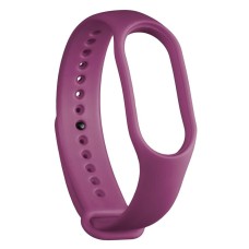 Ремінець Xiaomi Mi Band 5, Mi Band 6, Silicone Band, Grape, Фіолетовий
