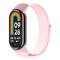 Ремінець Xiaomi Mi Band 8, Nylon, Powder, Рожевий