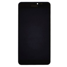 Дисплей Nokia Lumia 640 XL Dual SIM, (PRC), з сенсором, з рамкою, Чорний