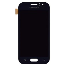 Дисплей Samsung J110 Galaxy J1 Duos, J111 Galaxy J1 Duos, c сенсором, без рамки, Super Amoled, Черный