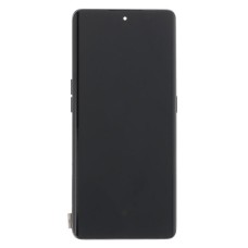 Дисплей OPPO A78, Reno 8T, з сенсором, з рамкою, Amoled, Чорний