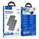 Павербанк (Power Bank) Hoco Q26A, 10000 mAh, Серый