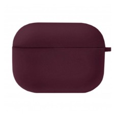 Чохол Apple AirPods Pro, Silicone Classic Case, Plum, Бордовий