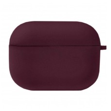 Чохол Apple AirPods Pro 2, Silicone Classic Case, Plum, Бордовий