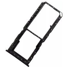 Слот SIM-карти (лоток) OPPO A76, з роз'ємом карти пам'яті, Чорний