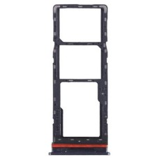 Слот SIM-карти (лоток) Tecno Camon 18P, з роз'ємом карти пам'яті, Чорний