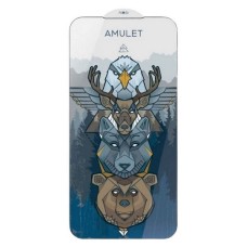 Захисне скло OPPO Realme 10, AMULET HD Antistatic, 2.5D, Чорний