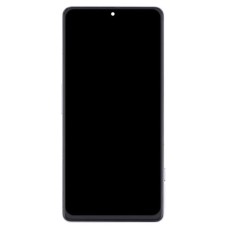 Дисплей Xiaomi Poco F4, з сенсором, з рамкою, Amoled, Срібний