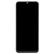 Дисплей Tecno Spark 10, Spark 10c, (High quality), з сенсором, з рамкою, Чорний