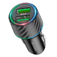 Автомобильное зарядное устройство Borofone BZ21A, 3.0 A, Черный