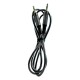 Кабель AUX XO NB-R279C, 1.0 м., 3.5 мм., Черный