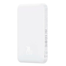 Павербанк (Power Bank) Baseus P10022107223-00 Magnetic Mini, 5000 mAh, Белый