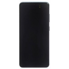 Дисплей Samsung G980 Galaxy S20, G981 Galaxy S20 5G, з сенсором, з рамкою, TFT, Синій