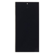Дисплей Samsung S928 Galaxy S24 Ultra, (PRC), з рамкою, з сенсором, Чорний