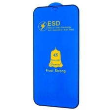 Захисне скло Apple iPhone 16 Plus, 4S ESD Antistatic, Чорний