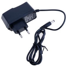 Блок живлення з вилкою 6W 6V, роз'єм: 2.5x5.5мм LJH074-060010W