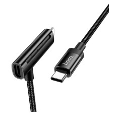 USB кабель Hoco U135 Apple iPhone SE 2022, iPhone 14 Pro Max, iPhone 14 Plus, iPhone 14 Pro, iPhone 14, iPhone 13 Pro, iPhone 13 Mini, iPhone 13, iPhone 13 Pro Max, iPhone 12 Mini, iPhone 12 Pro Max, iPhone 12 Pro, Lightning, 1.2 м., Чорний