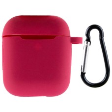 Чохол Apple AirPods, AirPods 2, Epik New, Rose Red, Червоний