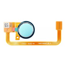 Шлейф Sony H3113 Xperia XA 2, H3123 Xperia XA 2, H3133 Xperia XA 2, H4112 Xperia XA2, H4113 Xperia XA 2, H4133 Xperia XA 2, H4213 Xperia XA 2 Ultra, H4233 Xperia XA2 Ultra, зі сканером відбитка пальця, Синій