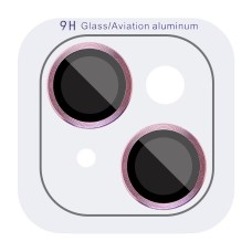 Захисне скло на камеру Apple iPhone 15, iPhone 15 Plus, Metal Classic, Рожевий