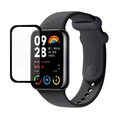 Захисна плівка Xiaomi Mi Band 8 Pro, Full Glue, Полімерна, Чорний